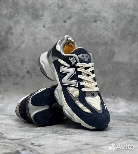 Кроссовки синие new balance 9060