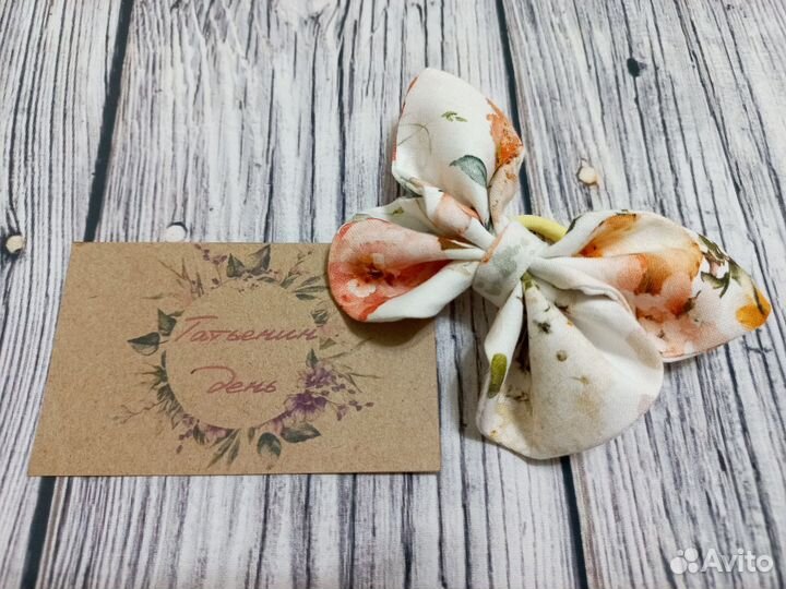 Бантик ручной работы