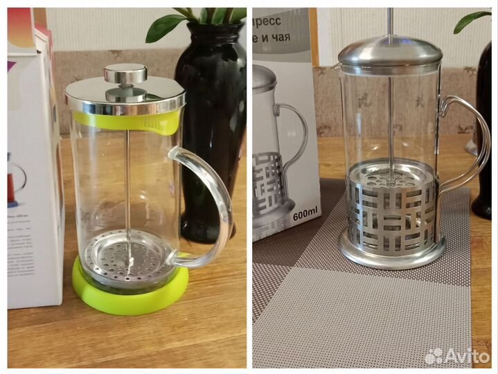 Френч пресс 600 мл/ заварочный чайник Новый