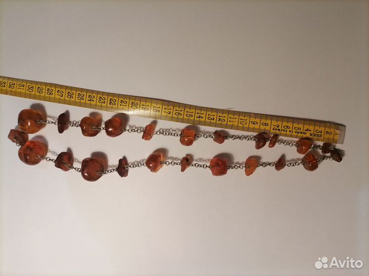 Янтарные бусы СССР