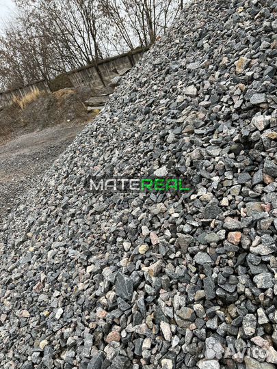 Щебень различных фракций