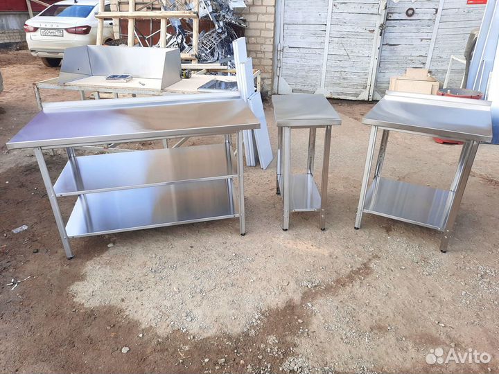 Производственные столы из нержавеющей стали