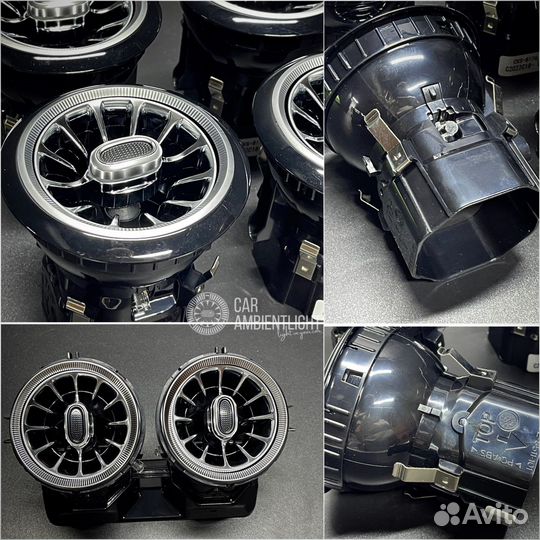 Дефлекторы с подсветкой для Mercedes G class