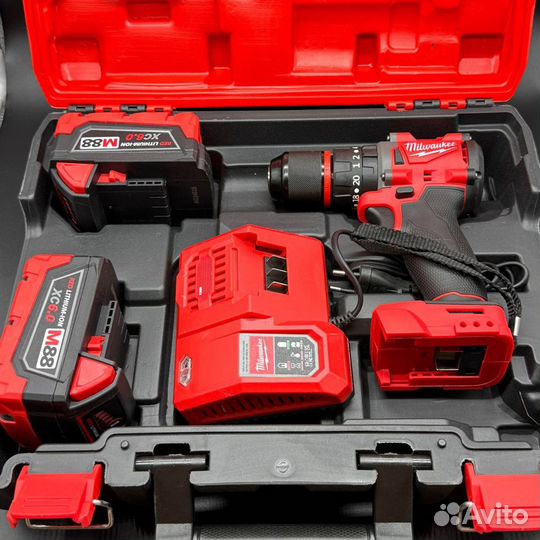 Шуруповерт milwaukee m18 безщеточный