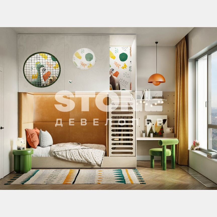 2-к. квартира, 65 м², 22/24 эт.