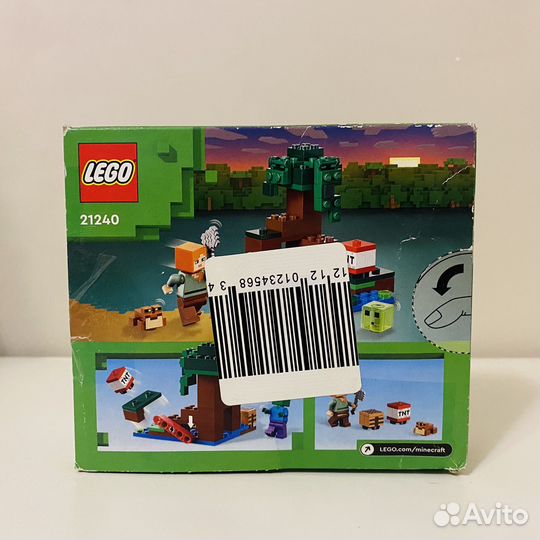 Lego Майнкрафт Болотное приключение 21240