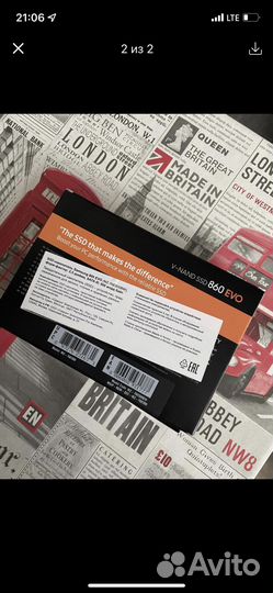 SSD накопитель EVO 860