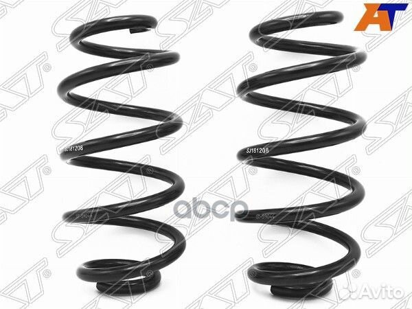 Комплект пружин 2шт задние nissan juke #F15 10