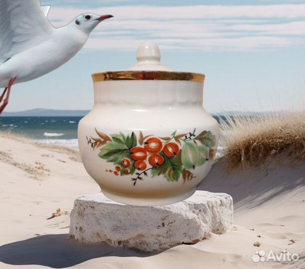 Сахарница фарфор СССР