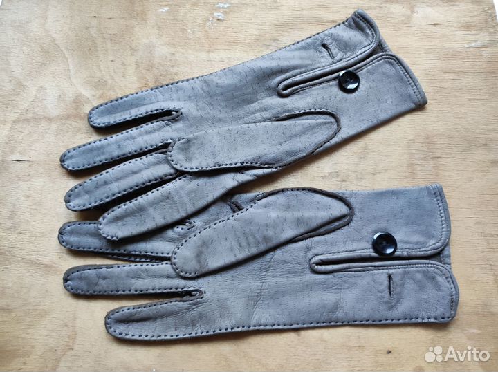 Перчатки лайковые мужские. Ретро