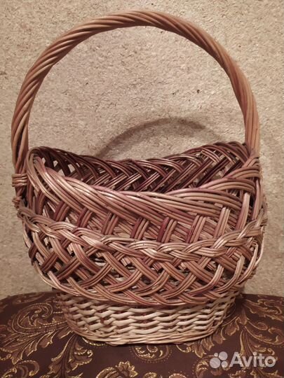 Корзина плетеная