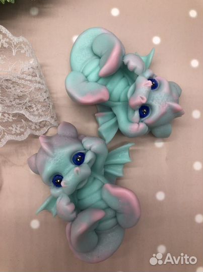 Мыло ручной работы дракоша