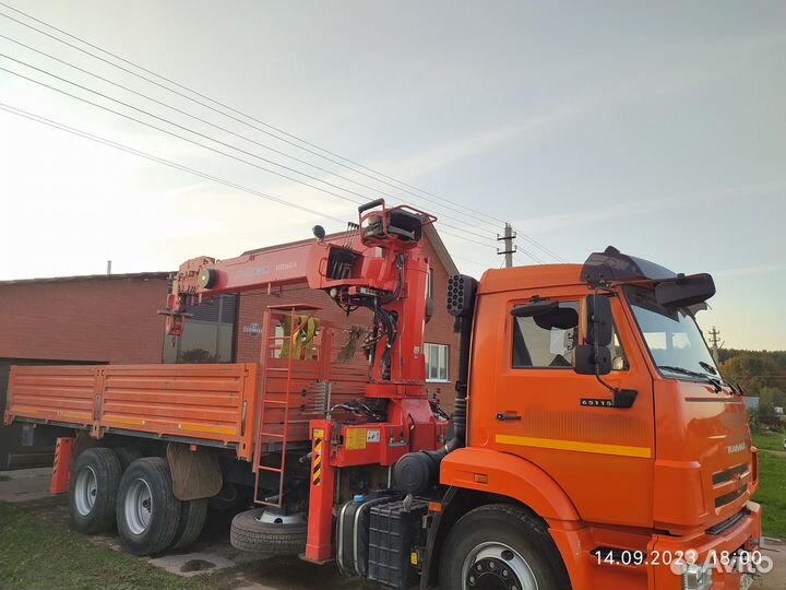 КамАЗ 65115 с КМУ, 2020