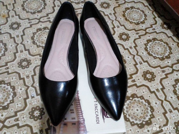 Туфли женские 38 размер новые черные