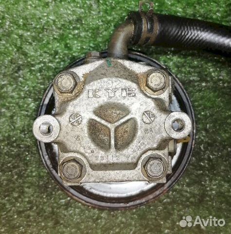 Гидроусилитель руля 4G63T Mitsubishi Airtrek CU2 CU2W MN100102 мятый шкив