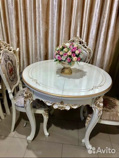 Столы и Стулья из Массива Дерева Новое v106