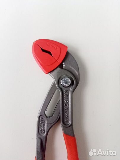 Комплект Knipex клещи кобра 180мм и губки защитные