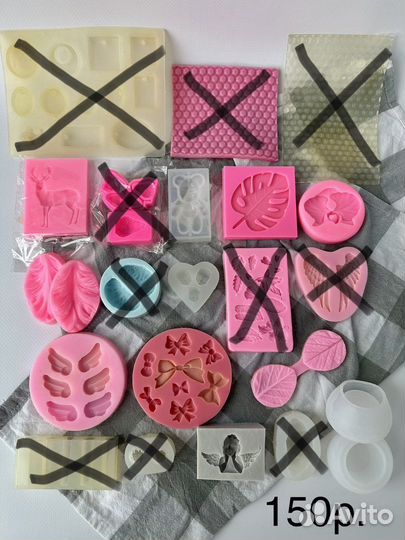 Силиконовая форма молд, каттеры