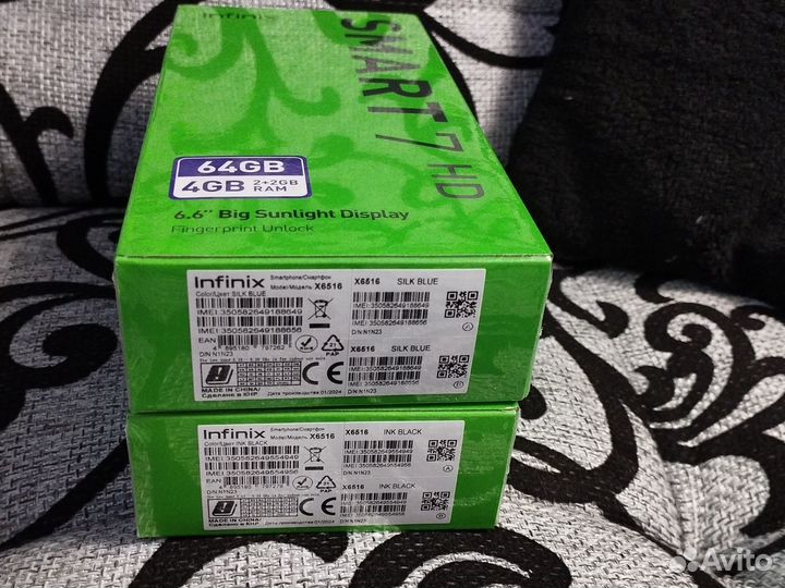 Infinix Smart 7 HD, 2/64 ГБ
