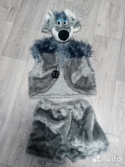 Новогодний костюм волка для мальчика