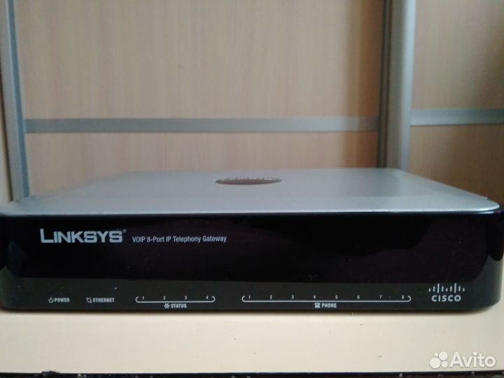Телефонный VoIP/SIP шлюз Сisco (Linksys) SP8000