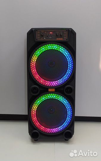 Огромная блютуз колонка с микрофоном DG-1119