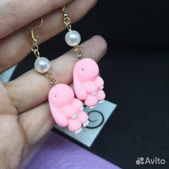 Серьги молодежные