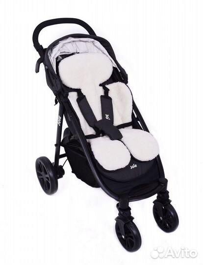 Матрас в коляску двусторонний Auka kids