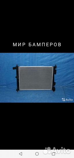 Радиатор Hyundai Solaris / Kia Rio 3 мт