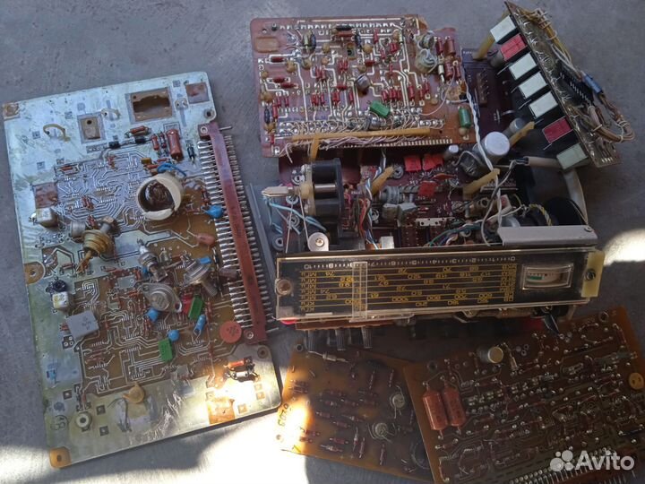 Радиодетали. Платы СССР. Афинаж. Сет#7