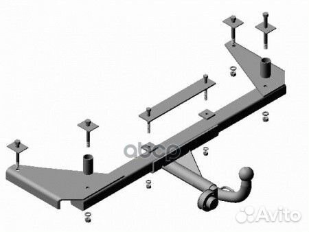Фаркоп трейлер Daewoo Nexia / Espero 7410 трейлер