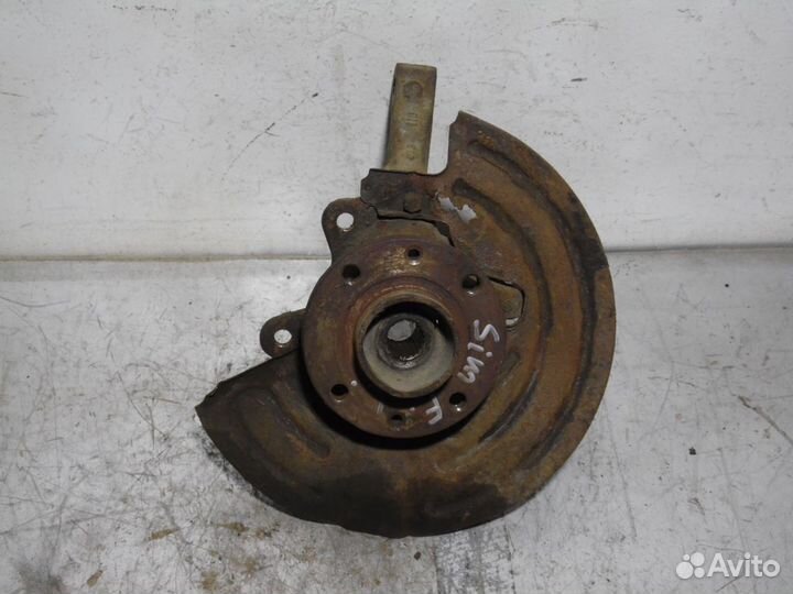 Кулак поворотный передний левый Рено Симбол 1