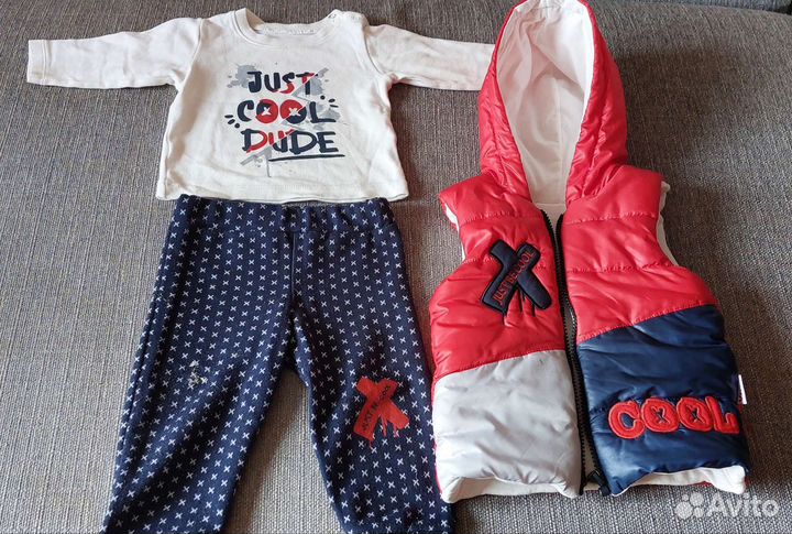 Комплект тройка на 9 мес