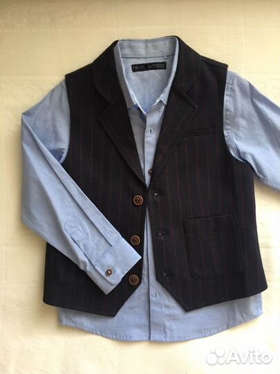 Рубашки next, mayoral 4-5 лет, 110