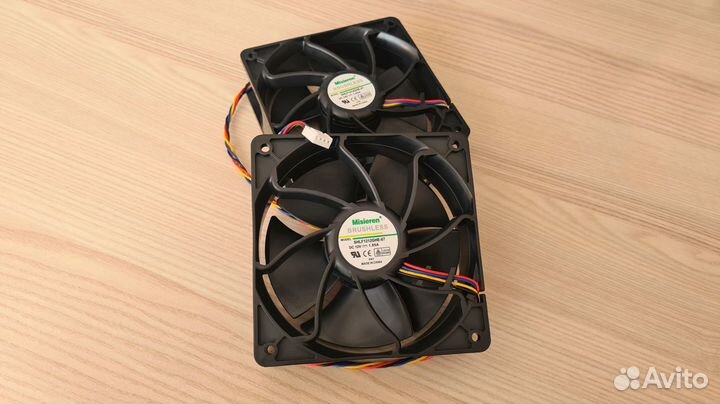 Новый Мощный Вентилятор 120мм 1.85A 4pin 6500об/м