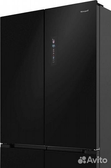 Холодильник weissgauff WCD 510 Built-in Inverter NoFrost Black Glass