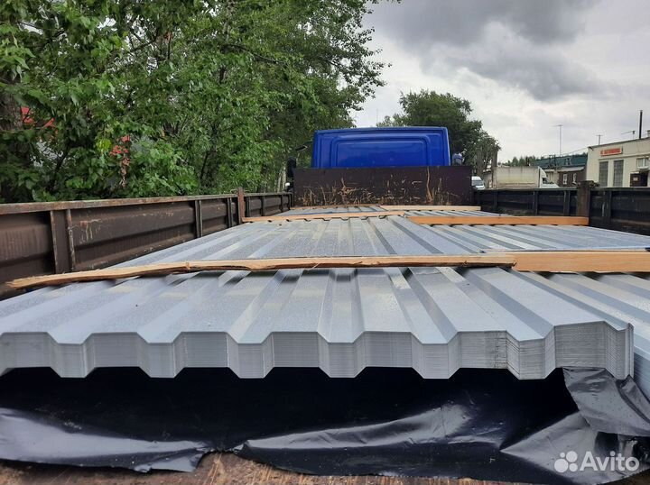 Профнастил оцинкованный окрашенный Н-57 0,7х750