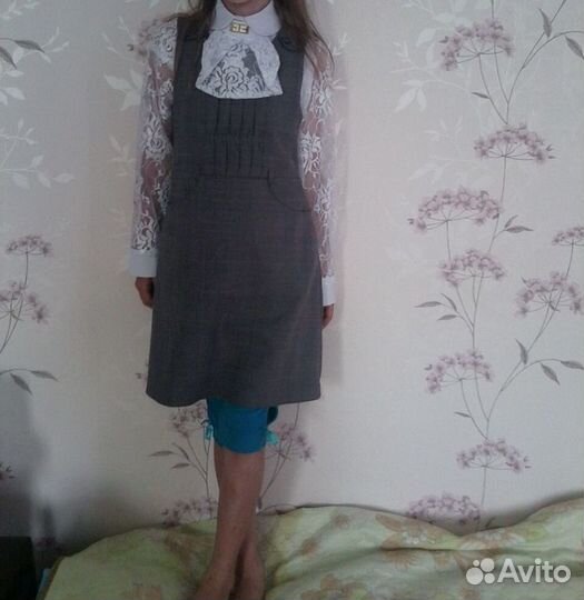 Школьный сарафан размер 128-140