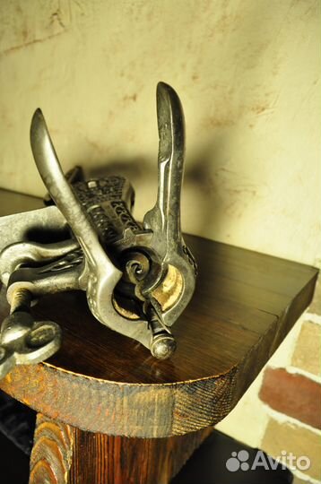 Старинный английский штопор для баров и ресторанов