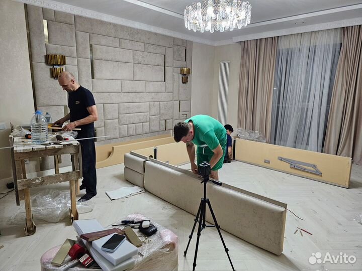 Перетяжка, ремонт, изготовление мягкой мебели