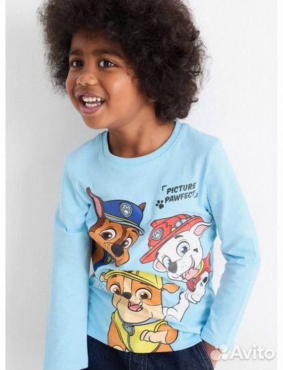 Комплект лонгсливов для мальчика 116 122 C&A