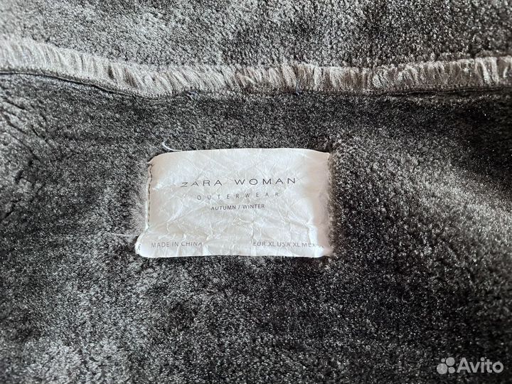 Дубленка zara XL