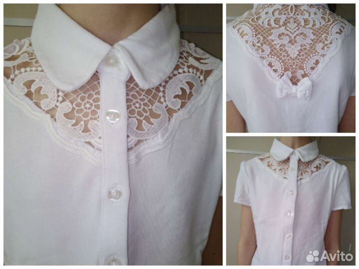 Блузка школьная