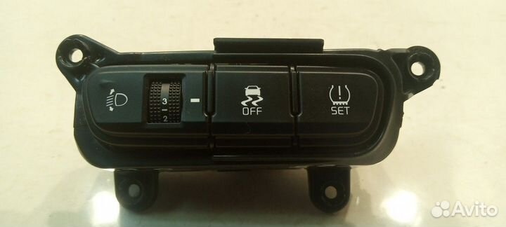 Кнопки управления (Kia Picanto III)