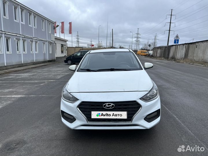 Hyundai Solaris 1.4 МТ, 2018, 115 169 км