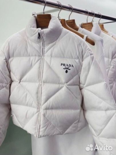 Пуховик prada новый оригинал