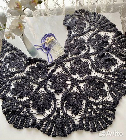 Шаль вязаная