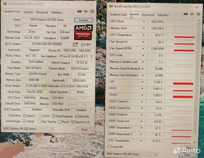 Видеокарта AMD Radeon R9 290x (торг)
