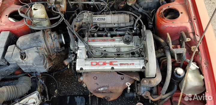 Mitsubishi Galant GTI 16v Двигатель