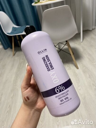 Пудра осветляющая v-color, окислитель, шампунь